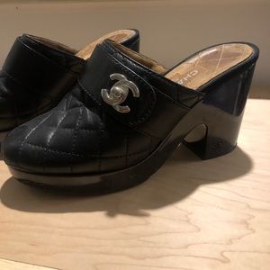 Chanel clogs